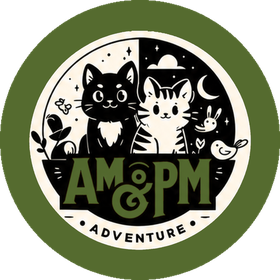 問問貓 AM&PM LOGO