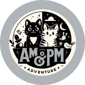 問問貓 AM&PM LOGO
