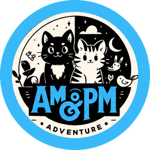 問問貓 AM&PM LOGO